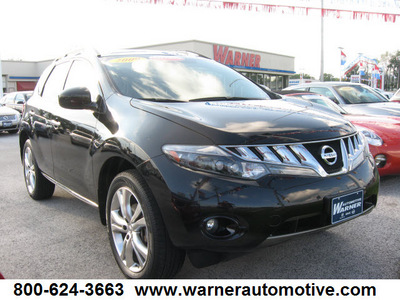 nissan murano 2009 black suv le gasoline 6 cylinders all whee drive automatic 45840