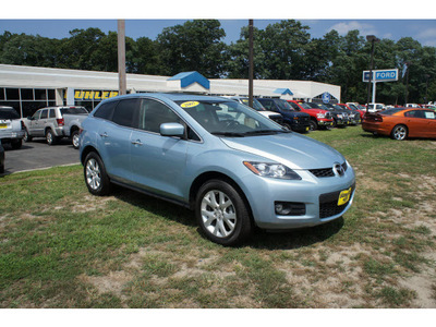mazda cx 7 2007 icy blue suv sport gasoline 4 cylinders automatic 07724