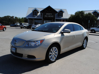 buick lacrosse 2010 gold sedan gasoline 6 cylinders front wheel drive automatic 76087