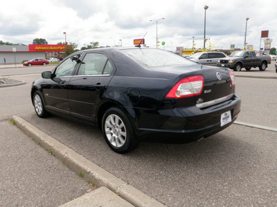 mercury milan 2008 dk  blue sedan 4dr gasoline 6 cylinders front wheel drive automatic 56301