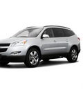 chevrolet traverse 2009 gray suv lt awd leather sunroof gasoline 6 cylinders all whee drive 6 speed automatic 55313