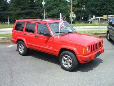 jeep cherokee 1998 red suv classic 4x4 gasoline 6 cylinders 4 wheel drive automatic 07054
