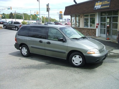 ford windstar 2001 green van lx gasoline 6 cylinders front wheel drive automatic 07054