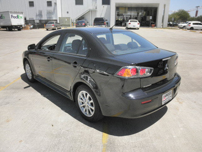 mitsubishi lancer 2010 black sedan es gasoline 4 cylinders front wheel drive automatic 78238