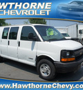 chevrolet express cargo 2003 white van 3500 gasoline 8 cylinders rear wheel drive automatic 07507
