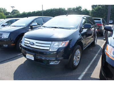 ford edge 2009 dk  blue suv limited gasoline 6 cylinders all whee drive automatic with overdrive 08902