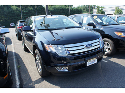 ford edge 2009 dk  blue suv limited gasoline 6 cylinders all whee drive automatic with overdrive 08902