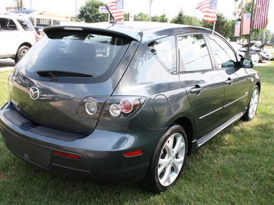 mazda mazda3 2008 gray hatchback s touring gasoline 4 cylinders front wheel drive automatic 07702