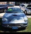 ford thunderbird 2005 steel blue deluxe gasoline 8 cylinders rear wheel drive automatic 07702