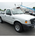 ford ranger 2009 white xl gasoline 4 cylinders 2 wheel drive not specified 07507