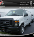 ford econoline cargo 2011 white van flex fuel 8 cylinders rear wheel drive automatic with overdrive 07735