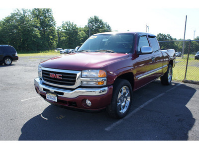 gmc sierra 1500 2006 red sle1 flex fuel 8 cylinders 4 wheel drive automatic with overdrive 08902