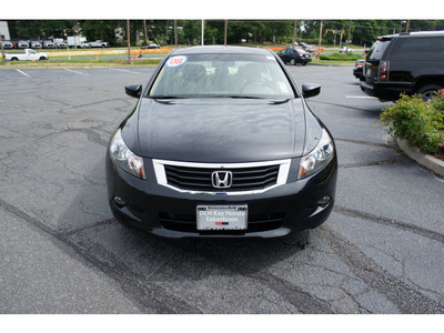 honda accord 2008 nighthawk black sedan ex l v6 gasoline 6 cylinders front wheel drive 5 speed automatic 07724