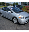honda civic 2008 alabaster silver sedan lx gasoline 4 cylinders front wheel drive 5 speed automatic 07724