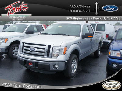 ford f 150 2011 ingot silver metall pickup truck flex fuel 6 cylinders 2 wheel drive automatic 07735