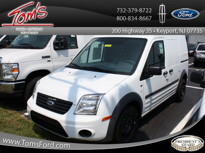 ford transit connect 2011 white van cargo van xlt gasoline 4 cylinders front wheel drive 4 spd auto transaxle w o 07735