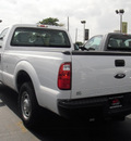 ford f 250 super duty 2011 white xl flex fuel 8 cylinders 2 wheel drive 6 speed automatic 07735