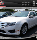 ford fusion 2012 white platinum met sedan sel gasoline 4 cylinders front wheel drive 6 speed automatic 07735
