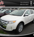 ford edge 2011 white limited gasoline 6 cylinders front wheel drive automatic 07735