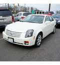 cadillac cts 2007 white sedan gasoline 6 cylinders rear wheel drive automatic with overdrive 08902