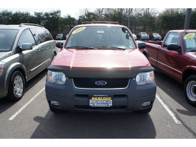 ford escape 2003 red suv xlt popular gasoline 6 cylinders dohc front wheel drive automatic with overdrive 08902