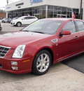 cadillac sts 2009 red sedan v6 gasoline 6 cylinders rear wheel drive automatic with overdrive 07702