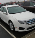 ford fusion 2010 white sedan se gasoline 4 cylinders front wheel drive automatic with overdrive 08902