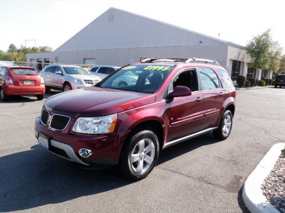 pontiac torrent 2009 dk  red suv gasoline 6 cylinders front wheel drive automatic with overdrive 08902