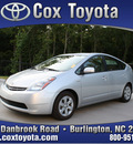 toyota prius 2007 silver hatchback base hybrid 4 cylinders front wheel drive automatic 27215