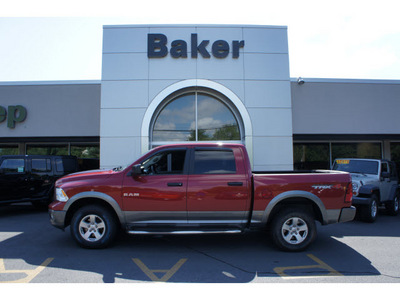 dodge ram pickup 1500 2009 dk  red trx4 off road gasoline 8 cylinders 4 wheel drive automatic with overdrive 08844