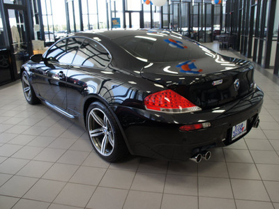 bmw m6 2007 black coupe m6 gasoline 10 cylinders rear wheel drive sequential manual gearbox 76108
