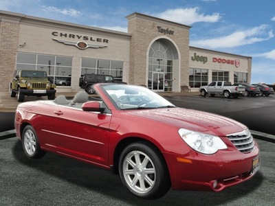 chrysler sebring 2008 red touring flex fuel 6 cylinders front wheel drive 4 speed automatic 60915