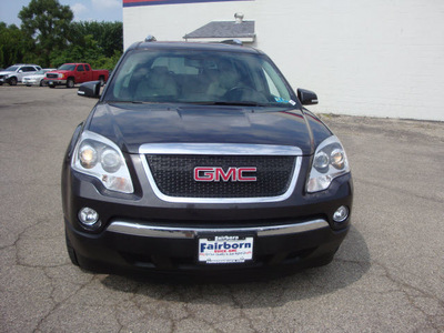 gmc acadia 2007 dk  gray suv gasoline 6 cylinders all whee drive automatic 45324