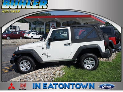 jeep wrangler 2008 white suv x gasoline 6 cylinders 4 wheel drive automatic with overdrive 07724