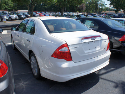 ford fusion 2012 white sedan sel gasoline 4 cylinders front wheel drive automatic with overdrive 08753