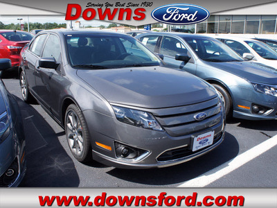 ford fusion 2012 gray sedan sel gasoline 4 cylinders front wheel drive automatic with overdrive 08753