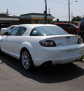 mazda rx 8 2009 white coupe grand touring gasoline rotary rear wheel drive 6 speed manual 27591