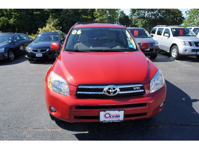 toyota rav4 2006 barcelona red suv limited gasoline 6 cylinders 4 wheel drive 5 speed automatic 07712