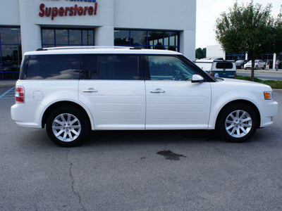 ford flex 2010 blue suv sel gasoline 6 cylinders all whee drive 6 speed automatic 46168