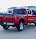 ford f 350 super duty 2011 red lariat biodiesel 8 cylinders 4 wheel drive automatic 62708