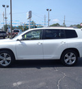 toyota highlander 2008 white suv sport gasoline 6 cylinders front wheel drive automatic 32401