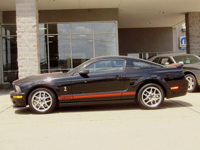 ford mustang 2009 black coupe shelby gt500 gasoline 8 cylinders rear wheel drive 6 speed manual 62034