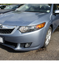 acura tsx 2009 glacier blue sedan tsx gasoline 4 cylinders front wheel drive shiftable automatic 07712