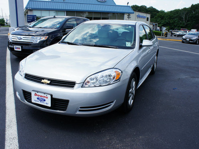 chevrolet impala 2009 silver sedan ls gasoline 6 cylinders front wheel drive automatic 08753