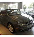 volkswagen eos 2012 gray lux gasoline 4 cylinders front wheel drive dual shift gearbox 08016