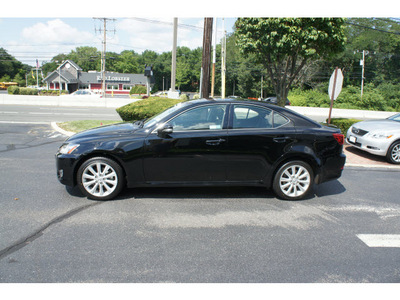 lexus is 250 2009 black sedan premium package gasoline 6 cylinders all whee drive automatic 07755