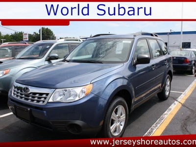 subaru forester 2011 blue 2 5x gasoline 4 cylinders all whee drive automatic 07701