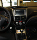 subaru impreza wrx 2011 black sedan sti gasoline 4 cylinders all whee drive 6 speed manual 07701