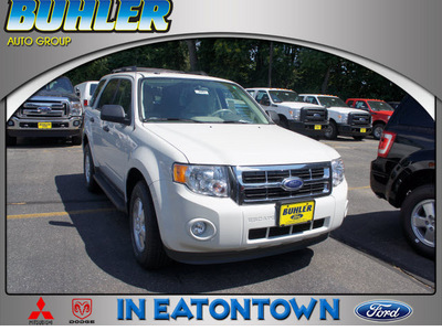 ford escape 2011 white suv xlt flex fuel 6 cylinders all whee drive automatic 07724