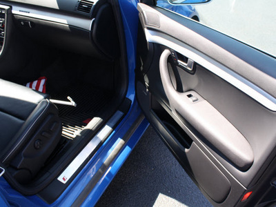 audi rs4 2007 mugello blue sedan gasoline 8 cylinders all whee drive 6 speed manual 07701